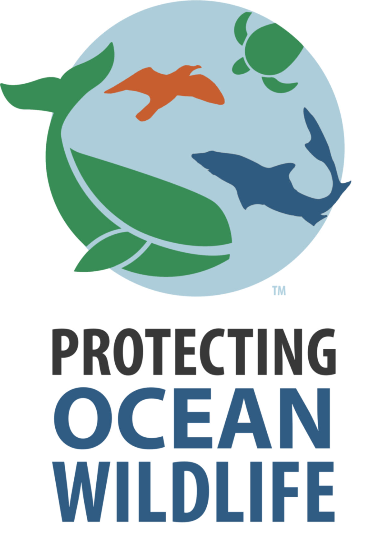 Protecting Ocean Wildlife logo