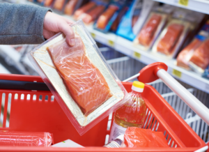 compra de salmón