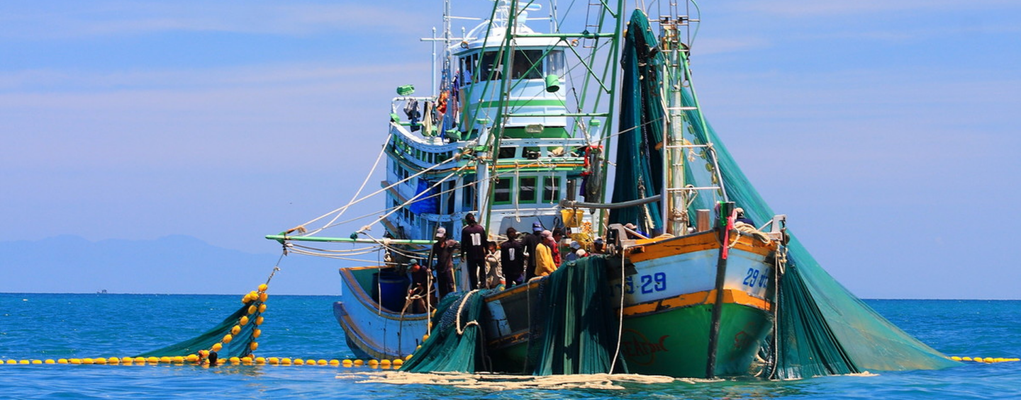 Barco de pesca en Tailandia
