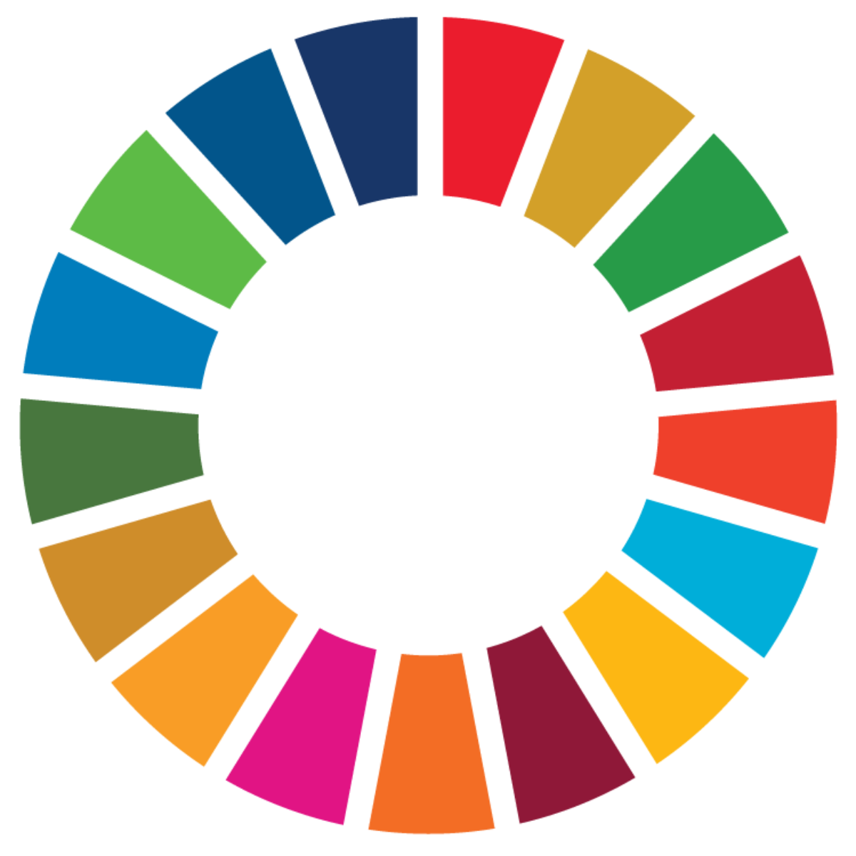 UN Sustainable Development Goals wheel logo