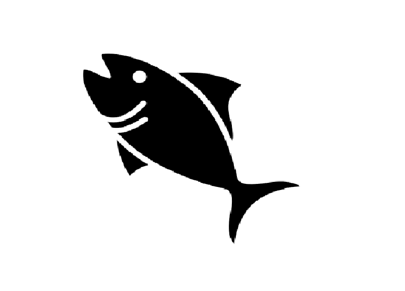 Icono de pescado blanco