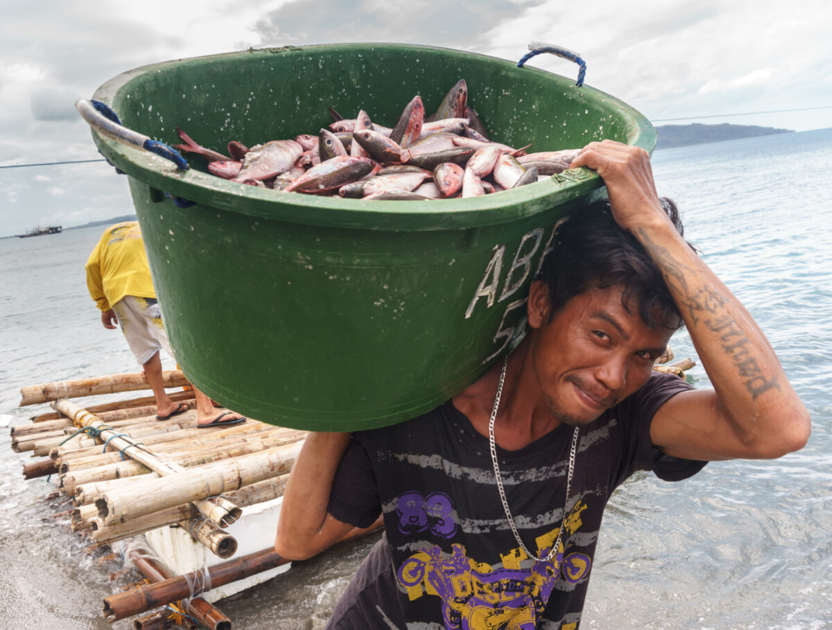 Pescador en Palawan
