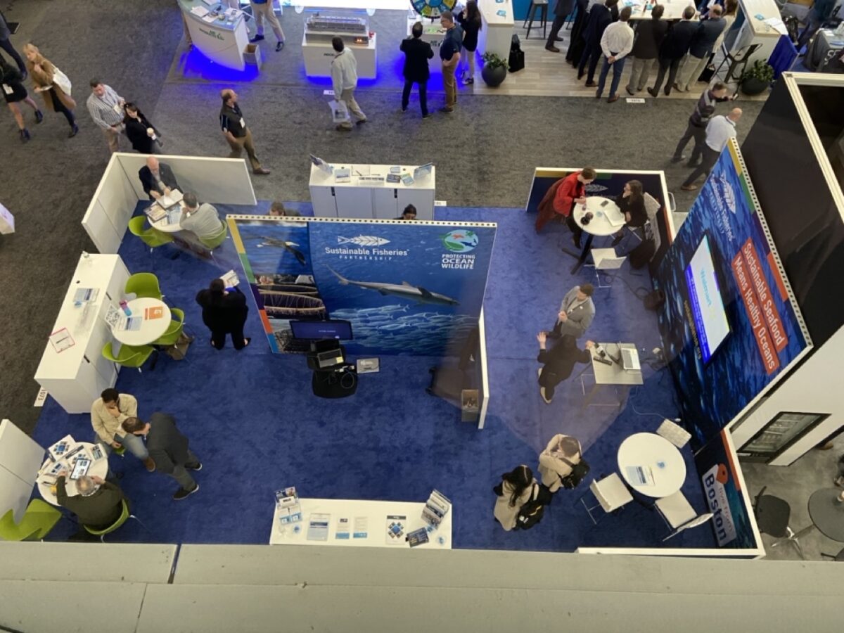 SFP booth from above SENA 2023