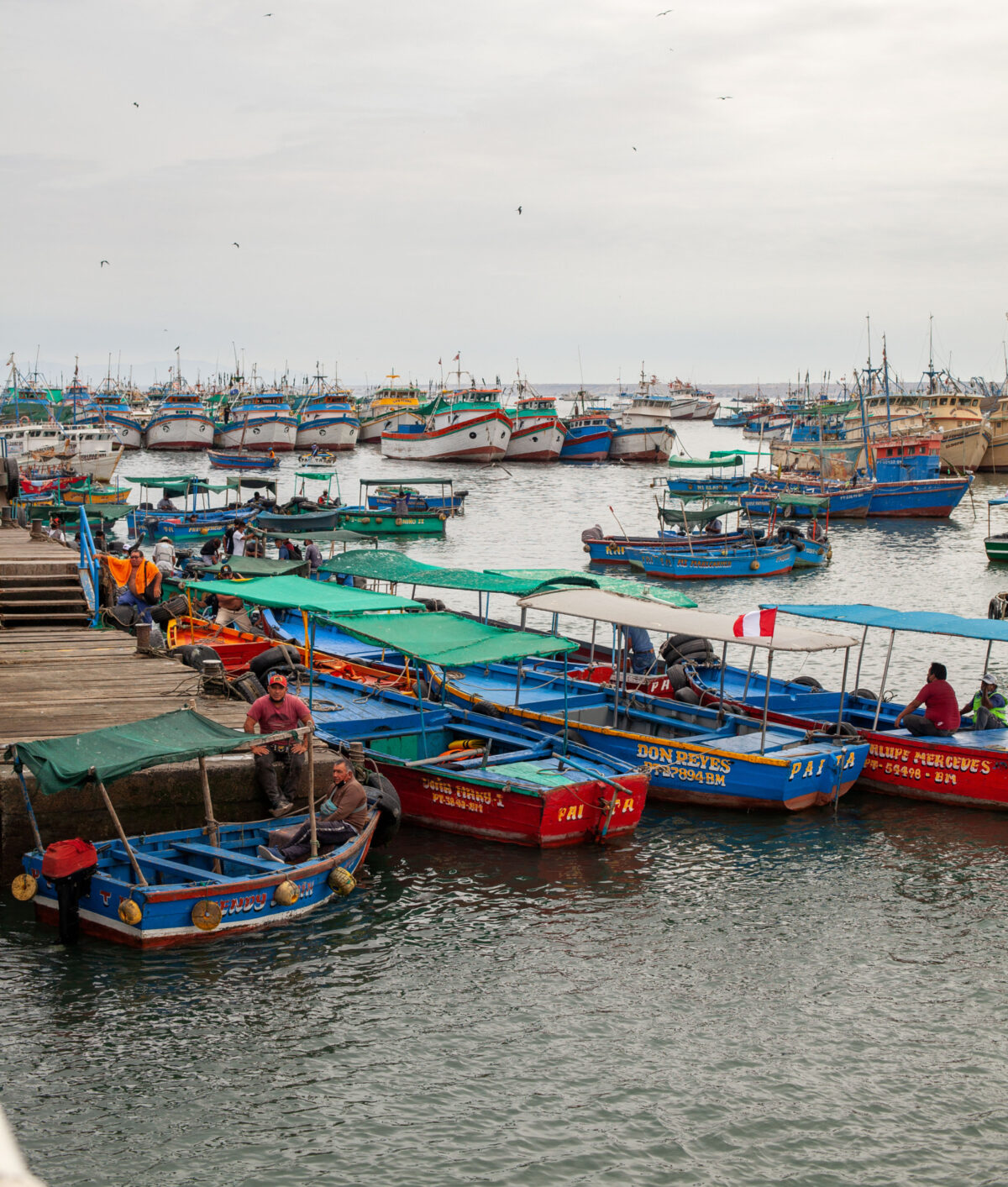 Pescadores artesanales de Perú