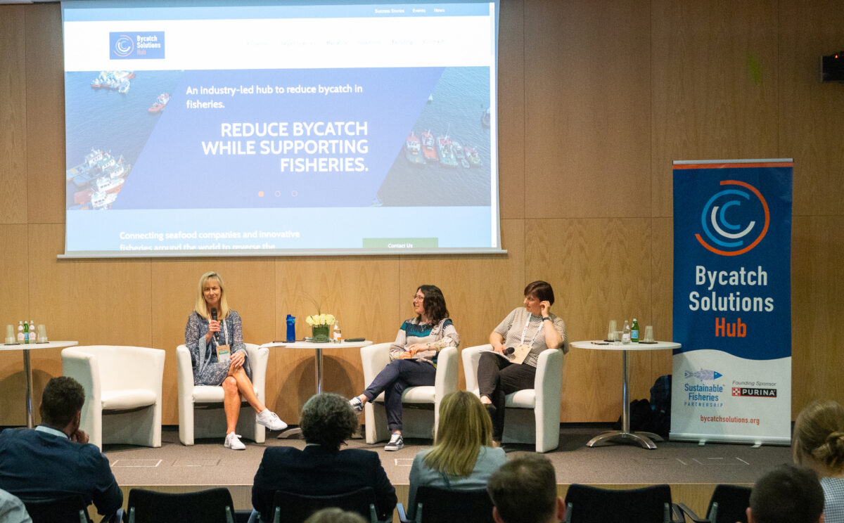 Presentación de la plataforma Bycatch Hub en Seafood Expo Global