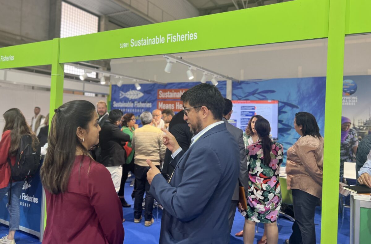 Recepción y bienvenida de la pesca artesanal en la Seafood Expo Global