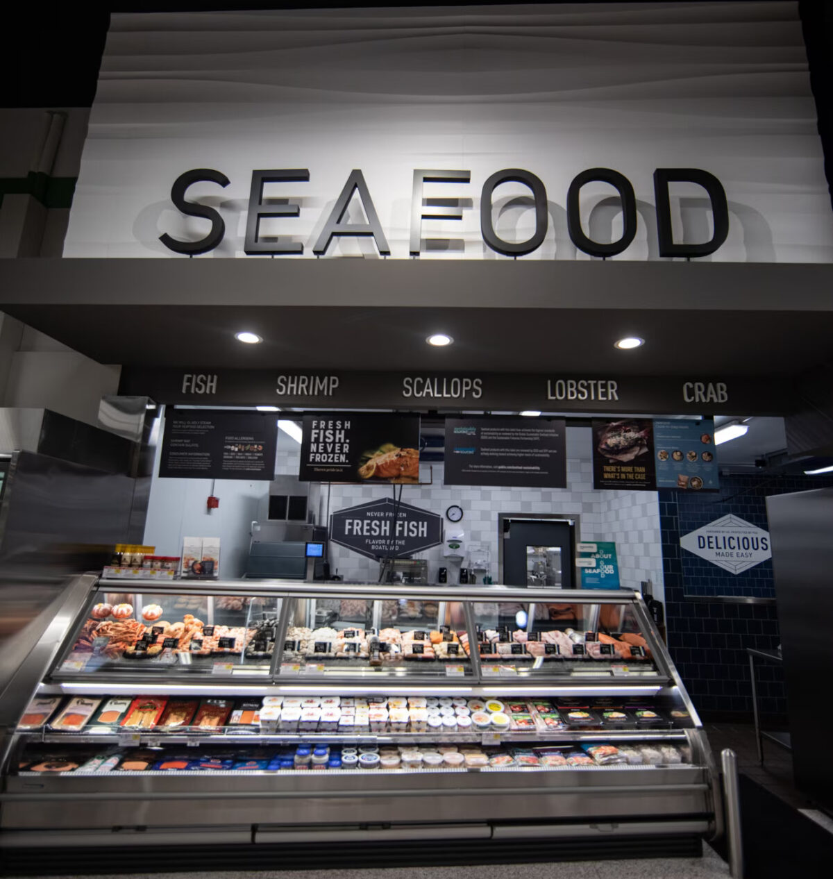Publix seafood counter