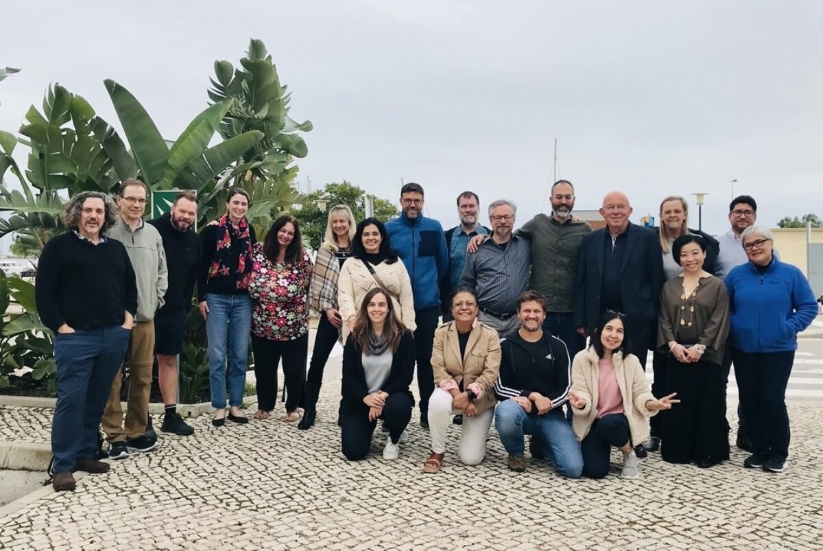 Foto de grupo de los participantes en la reunión del Equipo SPP en Olhao, Portugal, 2023