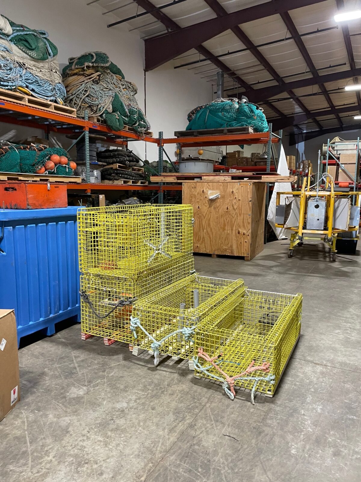 Fishing gear available at the Northeast Fisheries Science Center Gear Lending Library