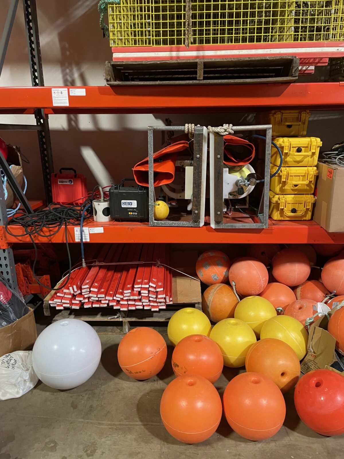 Fishing gear available at the Northeast Fisheries Science Center Gear Lending Library