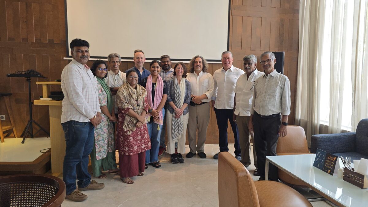 SFP and ASC delegation meeting with representatives of the M.S. Swaminathan Research Foundation in Andhra Pradesh, India