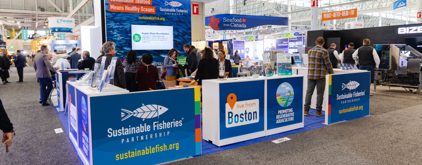 SFP booth at Seafood Expo North America 2024