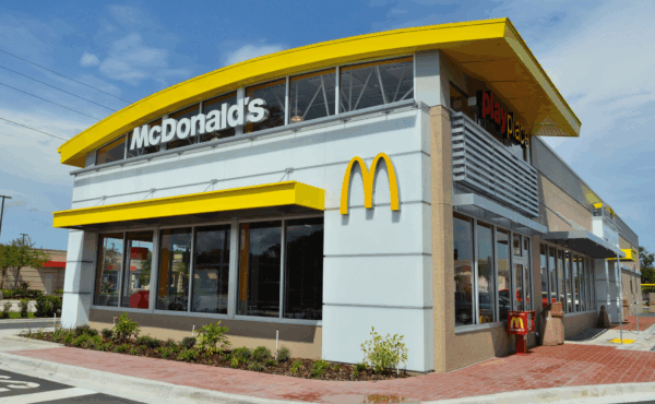 McDonald's storefront