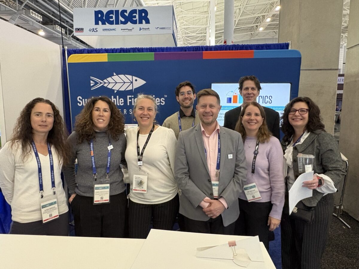 SFP team in the booth at SENA 2026