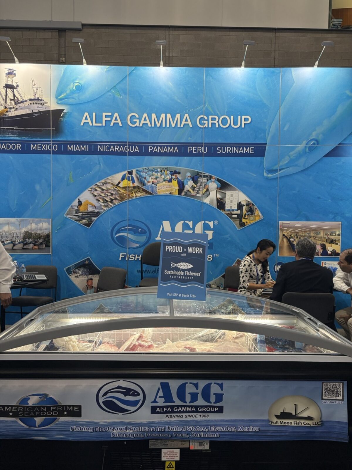 Alfa Gamma Group booth at SENA 2026