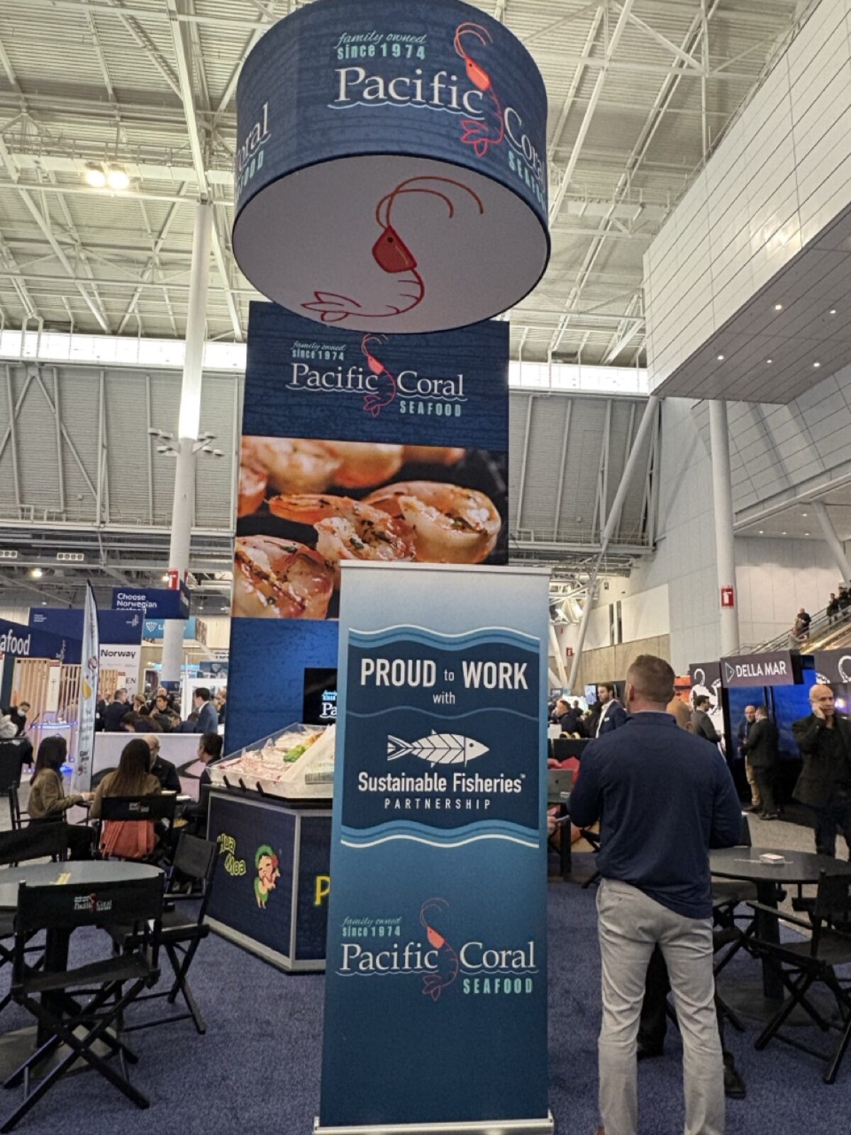 Pacific Coral booth at SENA 2026