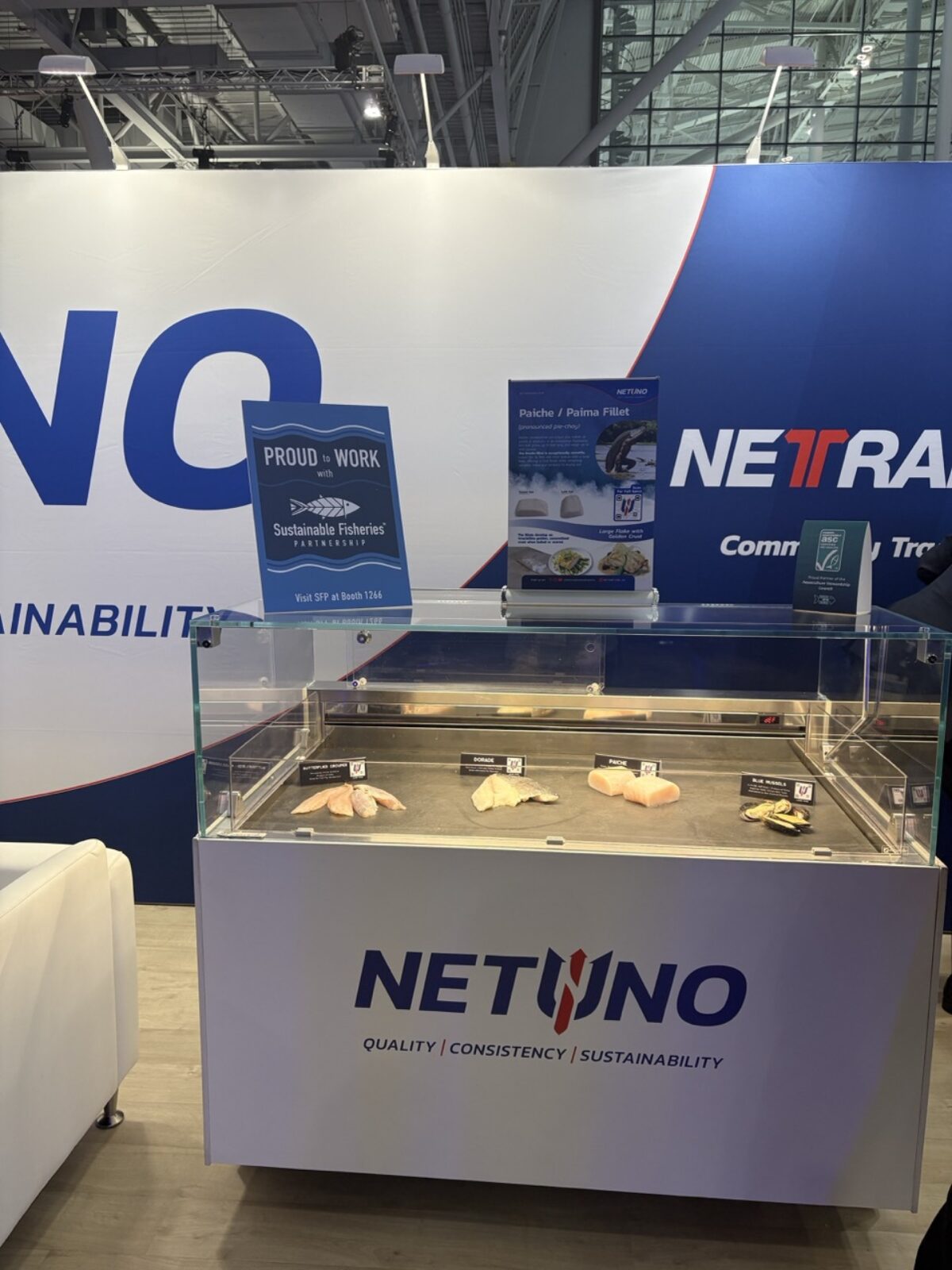 Netuno booth at SENA 2026
