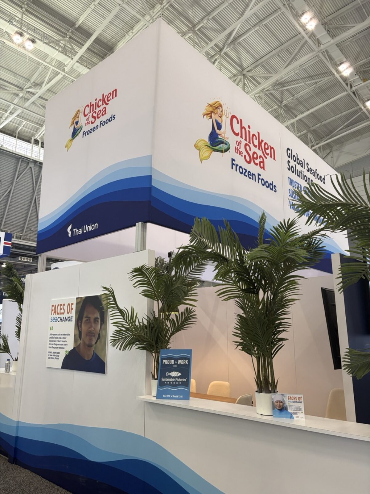 Thai Union/Chicken of the Sea booth at SENA 2026