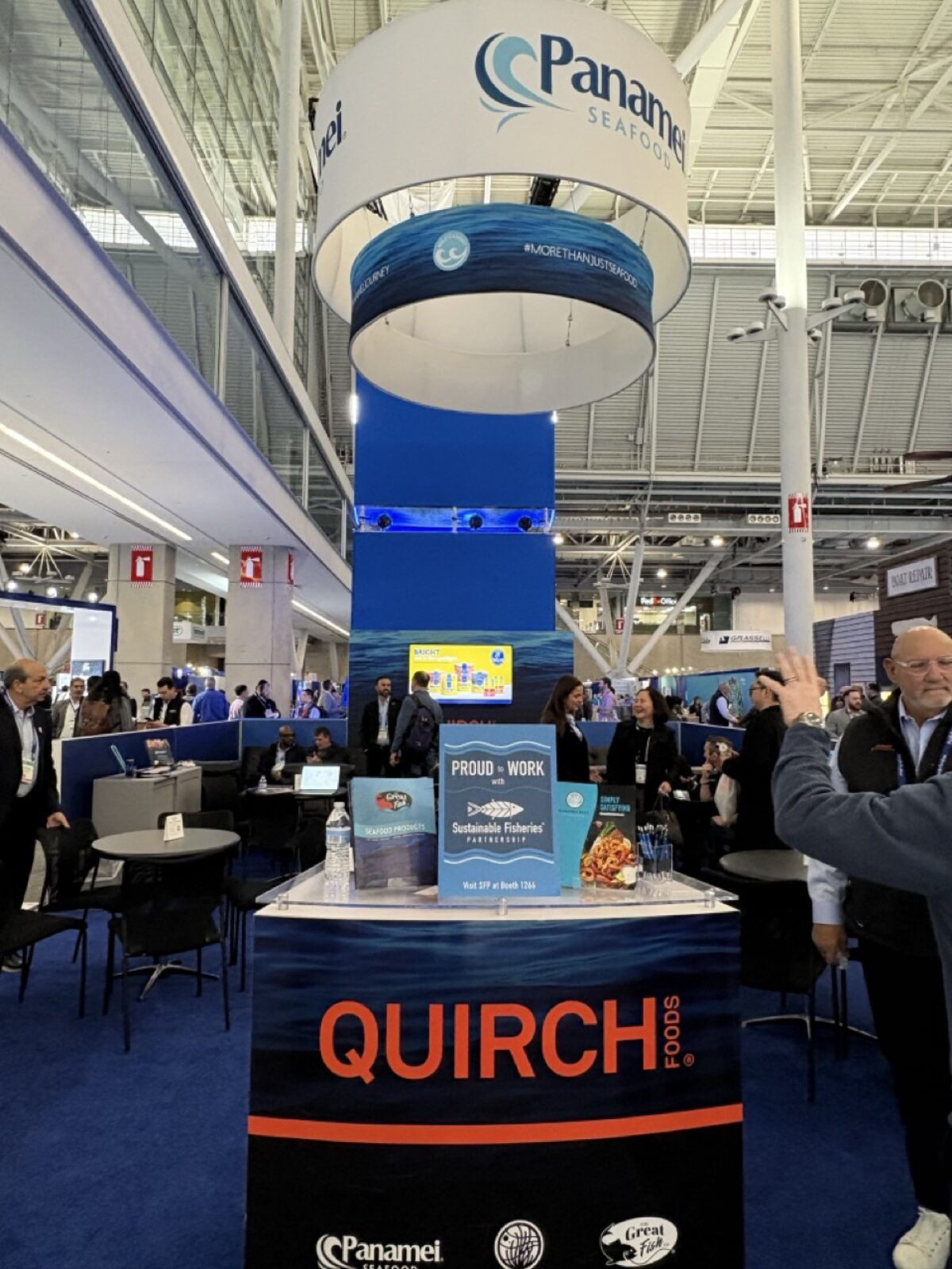 Quirch Foods booth at SENA 2026