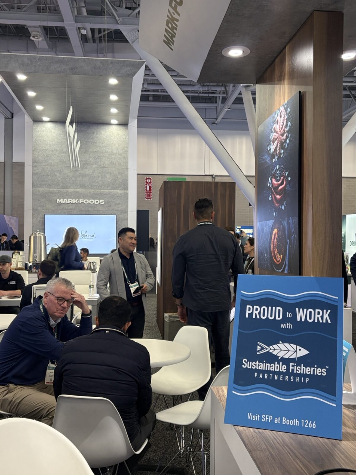 Mark Foods booth at SENA 2026