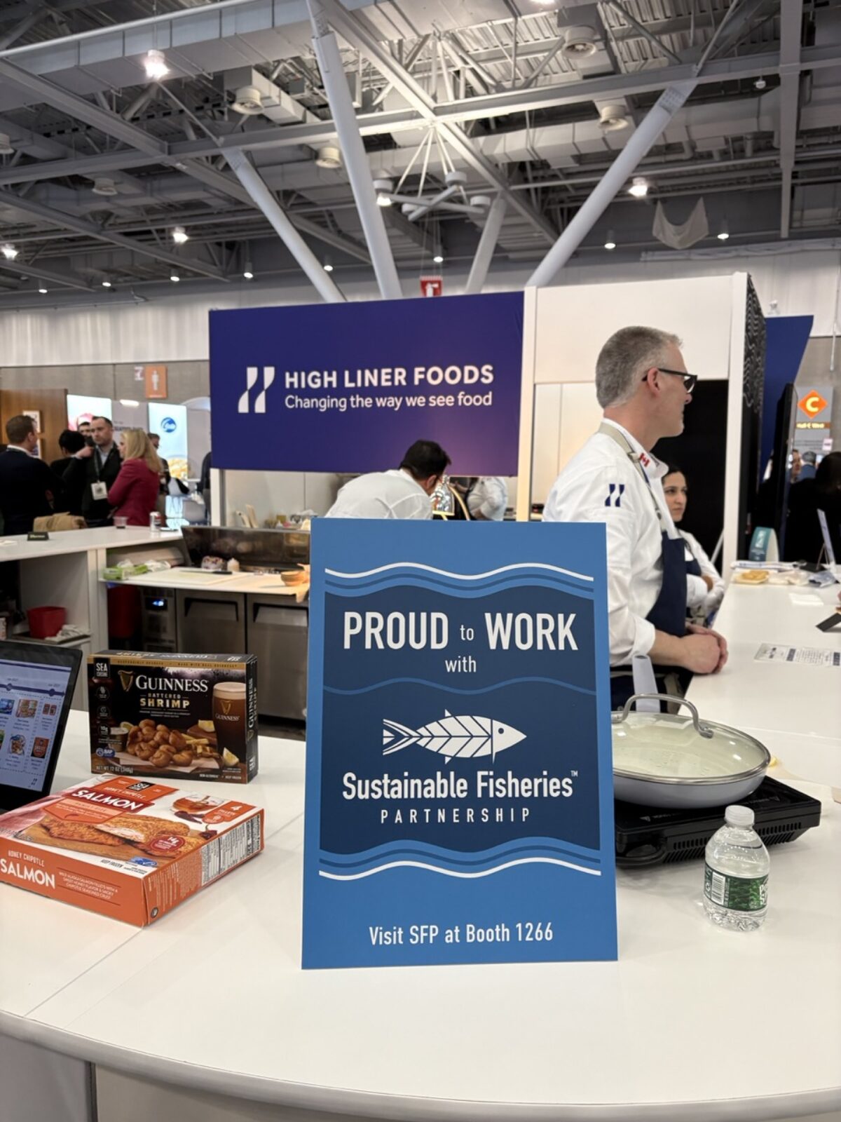 High Liner Foods booth at SENA 2026