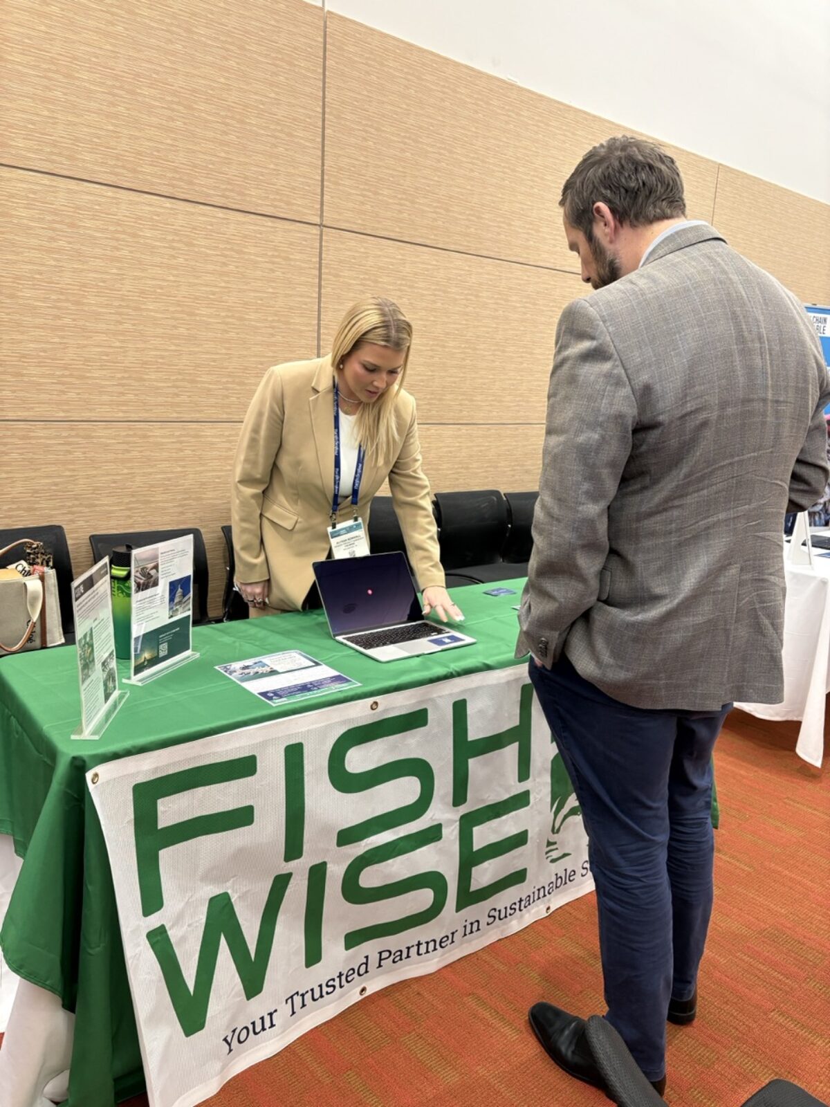 FishWise exhibit at Tuna Transparency Science Fiar