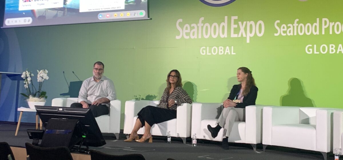 Mesa redonda de Seafood Expo Global