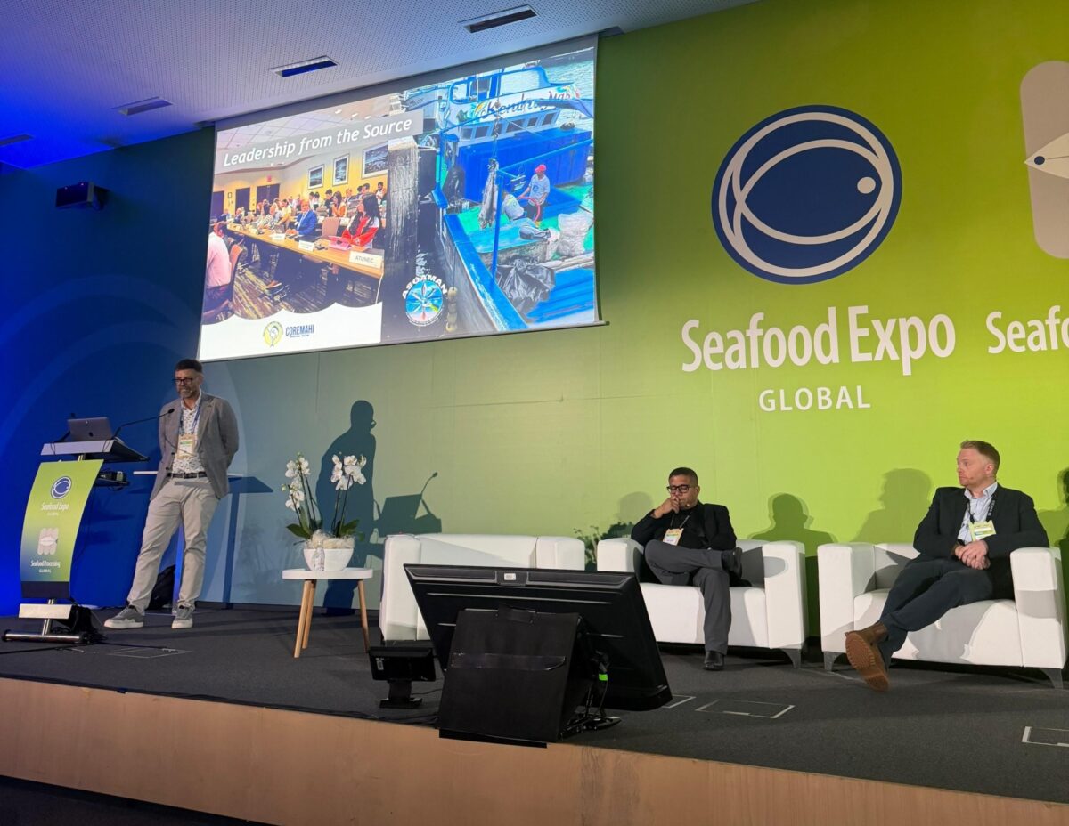 Mesa redonda de Seafood Expo Global