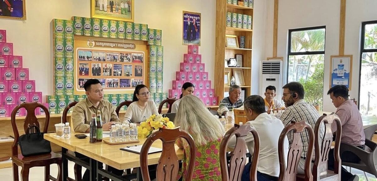 SFP team meeting with fish sauce company in Gulf of Thailand