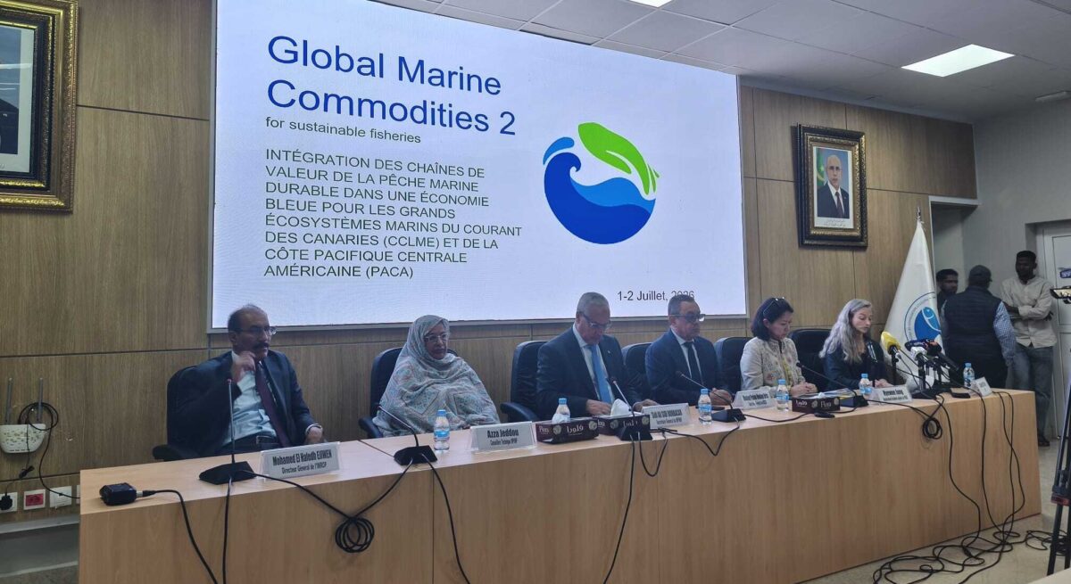 Participants à l'atelier régional de lancement du GMC2 en Mauritanie