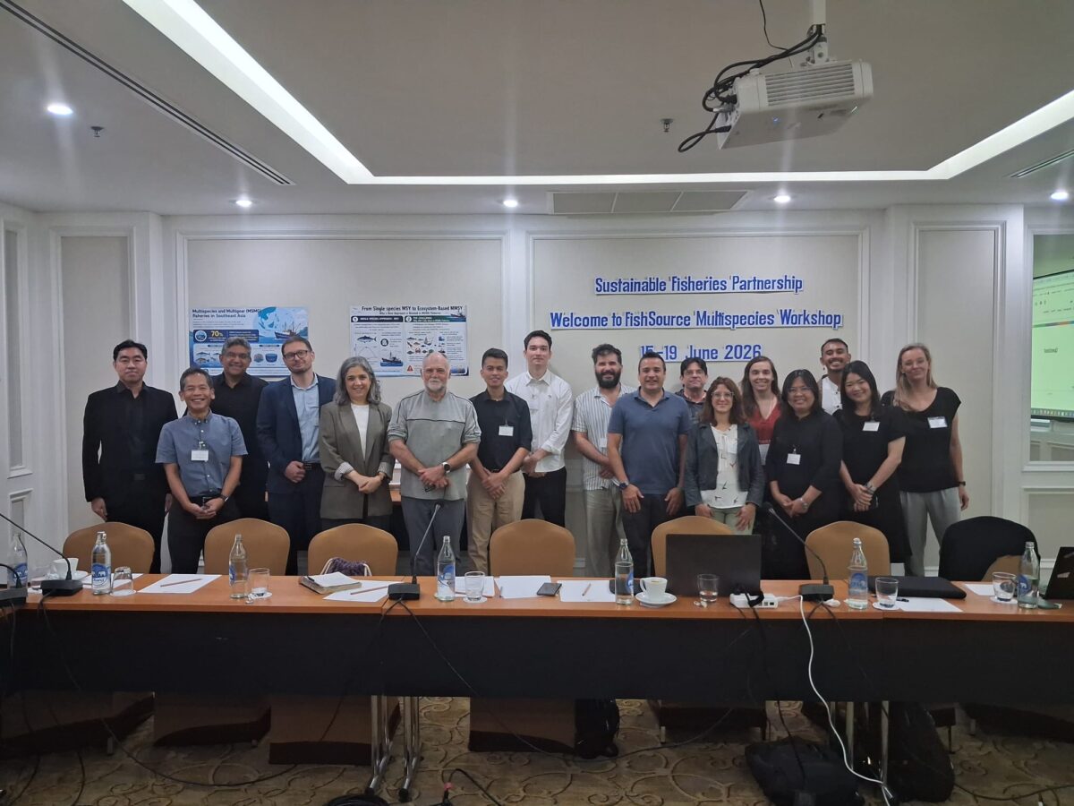 FishSource team at June 2026 multispecies workshop
